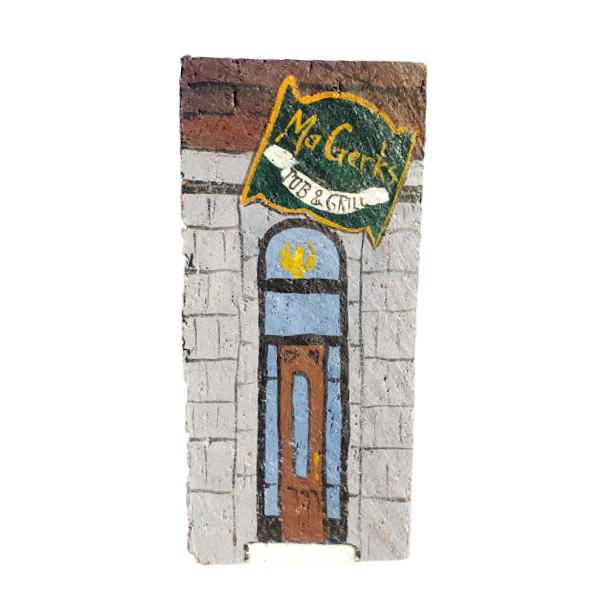 Linda Amtmann Hand Painted Brick- MaGerks