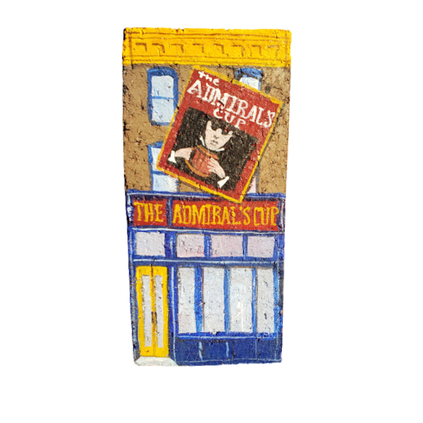 Linda Amtmann Hand Painted Brick- The Admiral's Cup