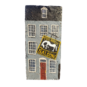 Linda Amtmann Hand Painted Brick- The Horse You Came In On Saloon