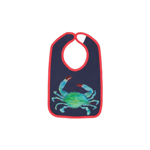 B McVan Designs - Clawdia Crab Toddler Bib