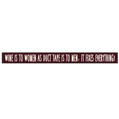 My Word- Skinny Signs (Red/Purple)