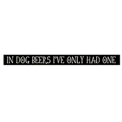 My Word- Skinny Signs (Black)