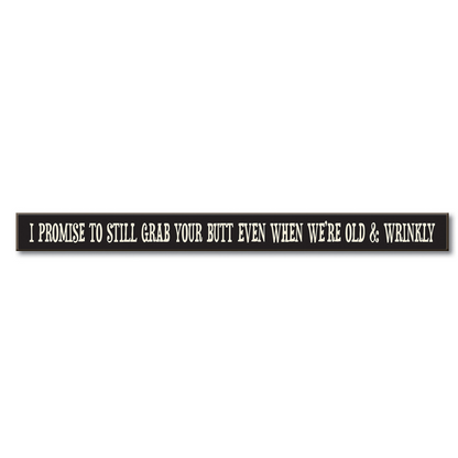 My Word- Skinny Signs (Black)