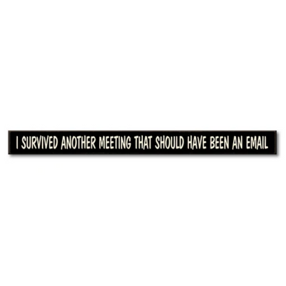 My Word- Skinny Signs (Black)