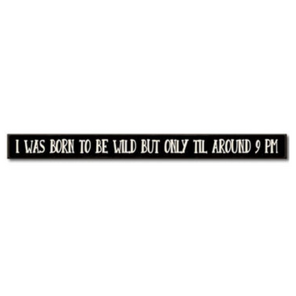 My Word- Skinny Signs (Black)
