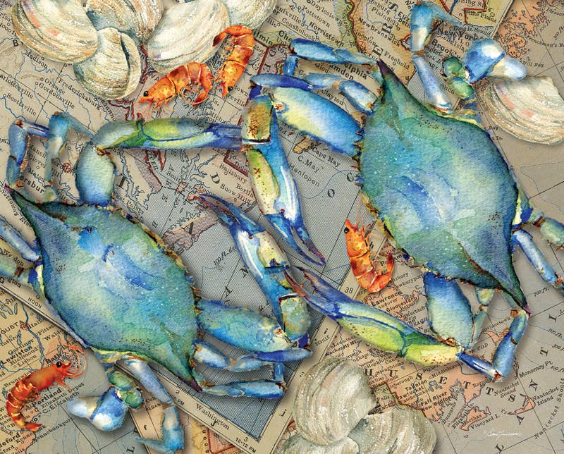 Heritage Puzzle - Blue Crab Bounty