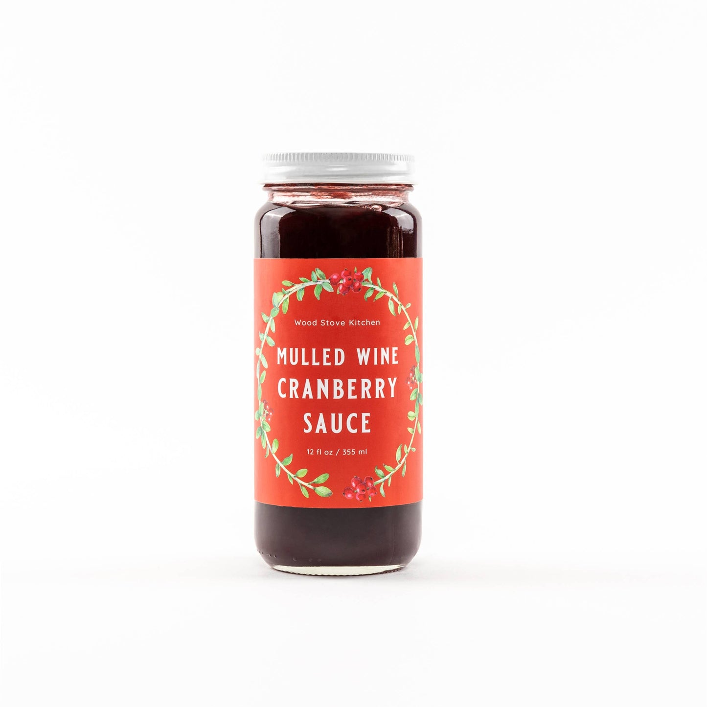 Wood Stove Kitchen - Mulled Wine Cranberry Sauce