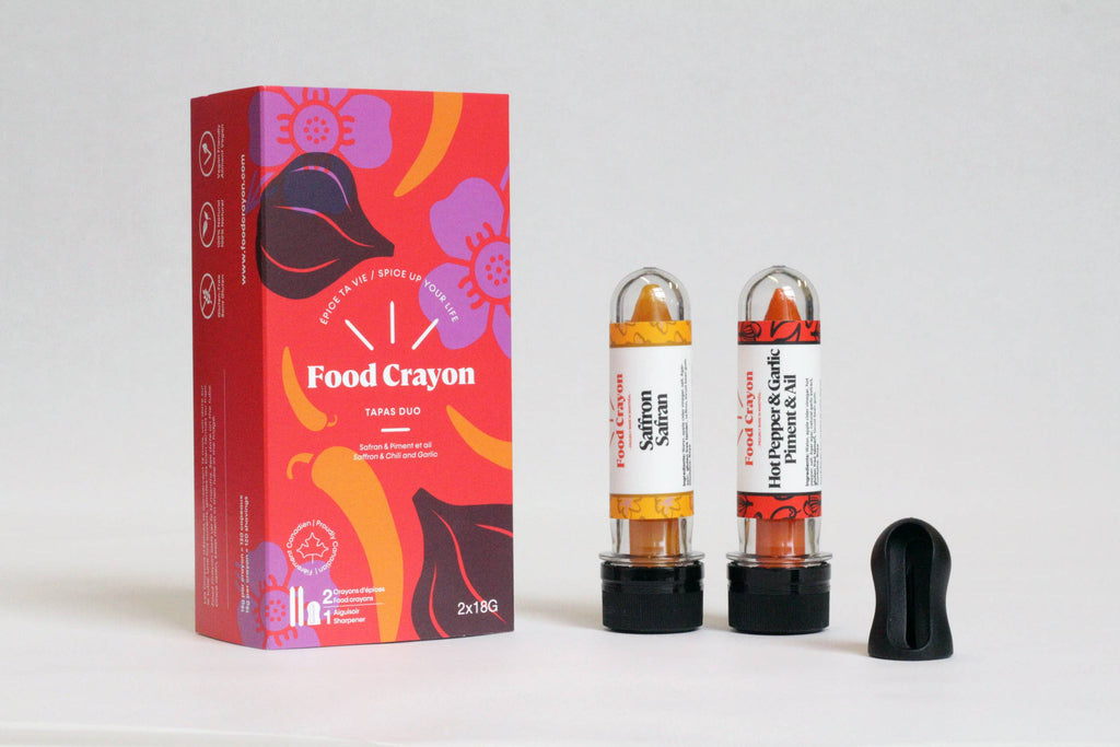 Food Crayon - NEW DUO SET - Tapas Box