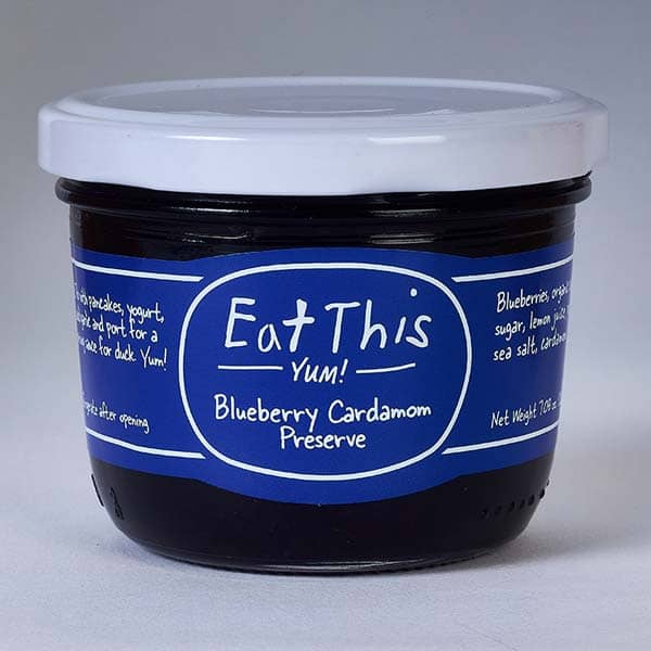Eat This Yum - Blueberry Cardamom Preserve