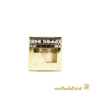 Popaball - Gold Shimmer, Prosecco, Gin & Cocktail Making Gifts