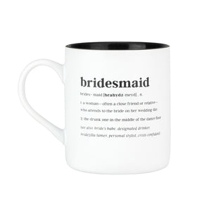 About Face Designs - Bridesmaid Mug