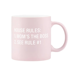 About Face Designs, Inc. - House Rules Mug