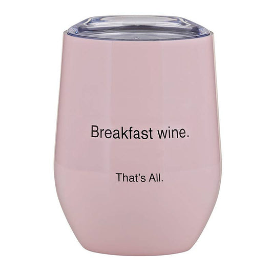 Breakfast Wine Tumbler 12oz