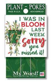 My Word! Plant Pokes