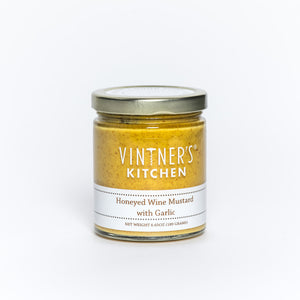 Vintner's Kitchen LLC - Honeyed Wine Mustard With Garlic