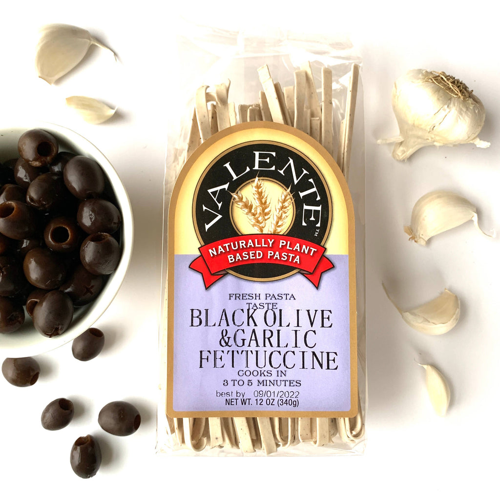 Valente's - Black Olive and Garlic Fettuccine