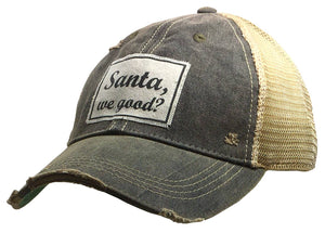 Vintage Life - Santa, we good? Trucker Hat Baseball Cap