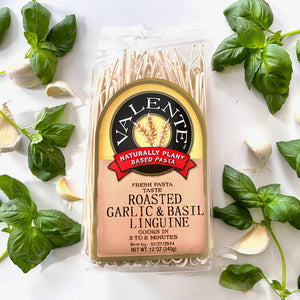 Valente's - Roasted Garlic and Basil Linguine