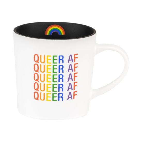 About Face Designs - Queer AF Stoneware Mug